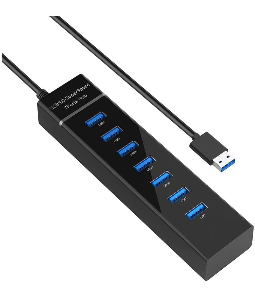     			EKRAJ 7 port USB Hub 3.0 With LED Indicator