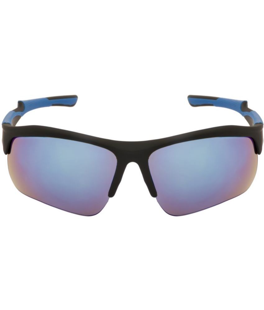     			Fair-X Black Oval Sunglasses ( Pack of 1 )