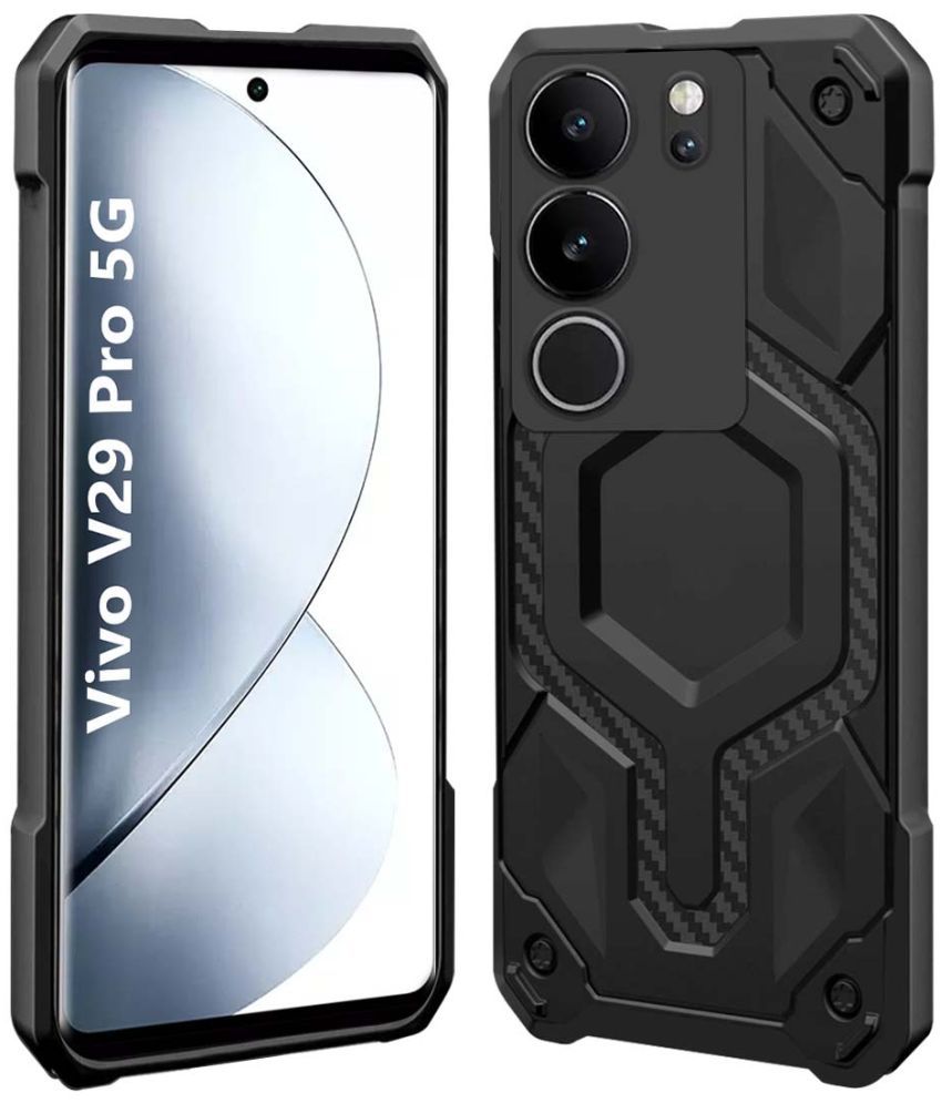     			NBOX Bumper Cases Compatible For Rubber Vivo V29 Pro 5G ( Pack of 1 )