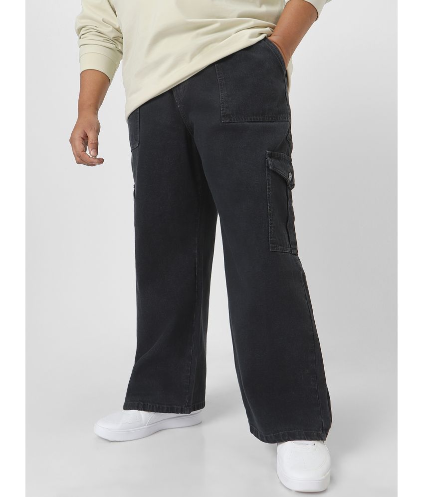    			Urbano Plus Relaxed Basic Men's Jeans - Dark Grey ( Pack of 1 )