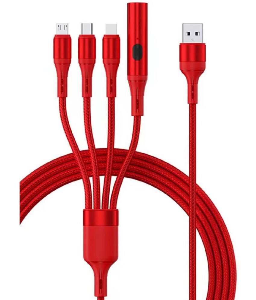     			Life Like Red 5 A Multi Pin Cable 1.2 Meter