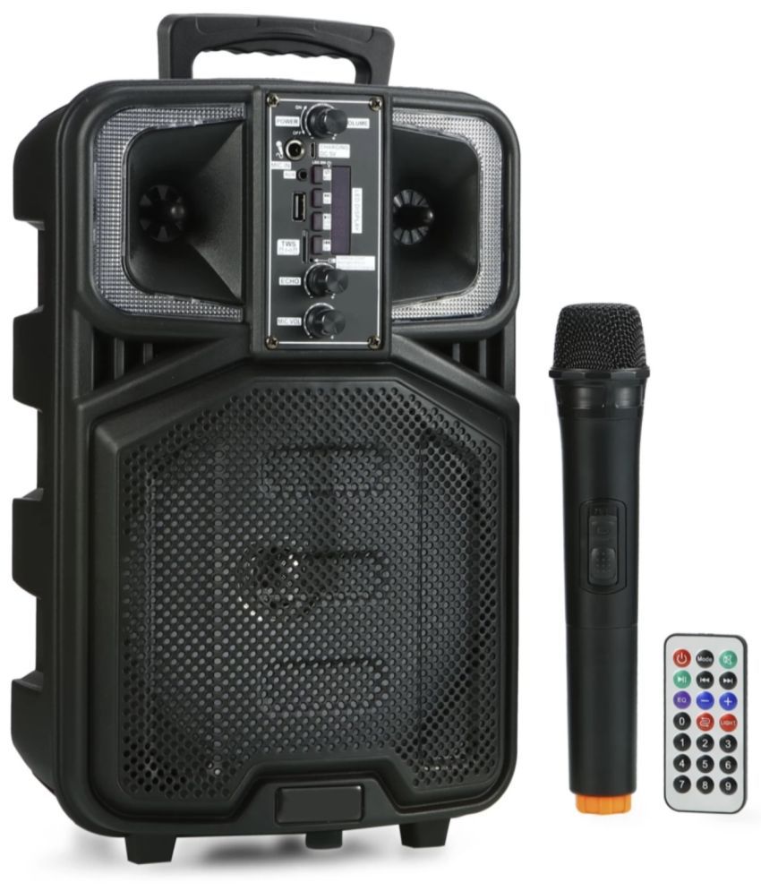     			Neo M307 KERAOKE MIC 30 W Bluetooth Speaker Bluetooth v5.0 with USB,SD card Slot Playback Time 4 hrs Black