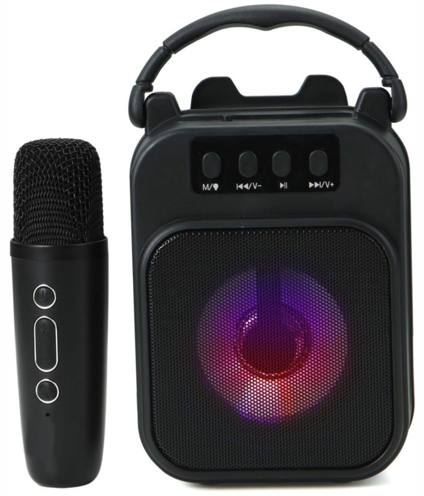     			Neo M53VP KERAOKE MIC 20 W Bluetooth Speaker Bluetooth v5.0 with USB,Call function Playback Time 4 hrs Black
