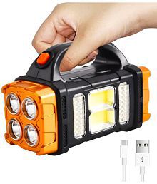 let light - 25W Rechargeable Flashlight Torch ( Pack of 1 )