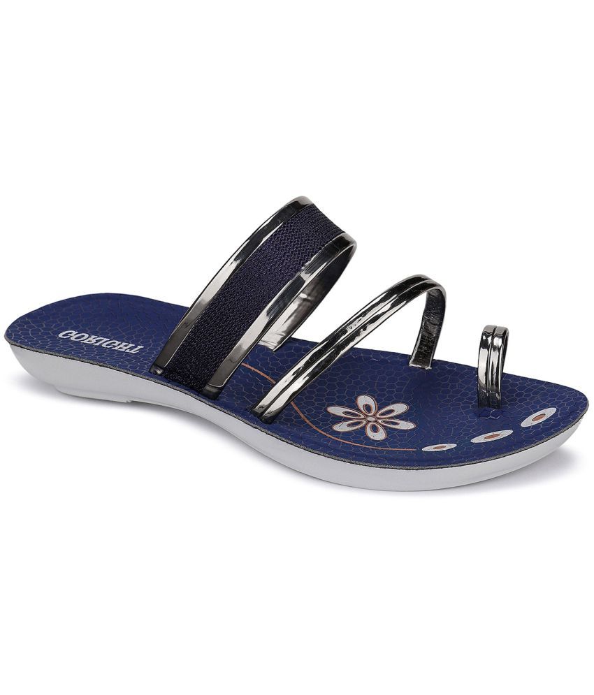     			Bersache Blue Women's Flats