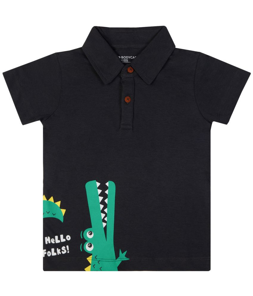     			Bodycare Black Baby Boy Polo T-Shirt ( Pack of 1 )
