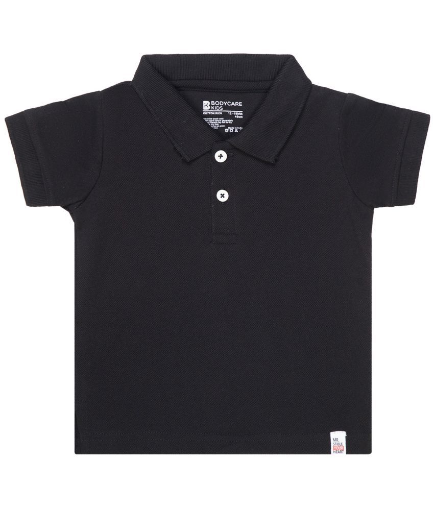     			Bodycare Pack of 1 Baby Boys Cotton Blend Polo T-Shirt ( Black )