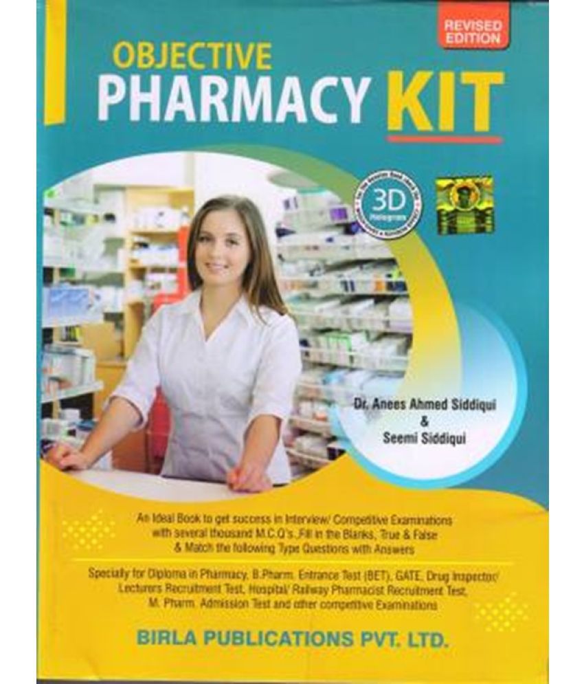     			Objective Pharmacy Kit  (English, Undefined, Siddiquee)