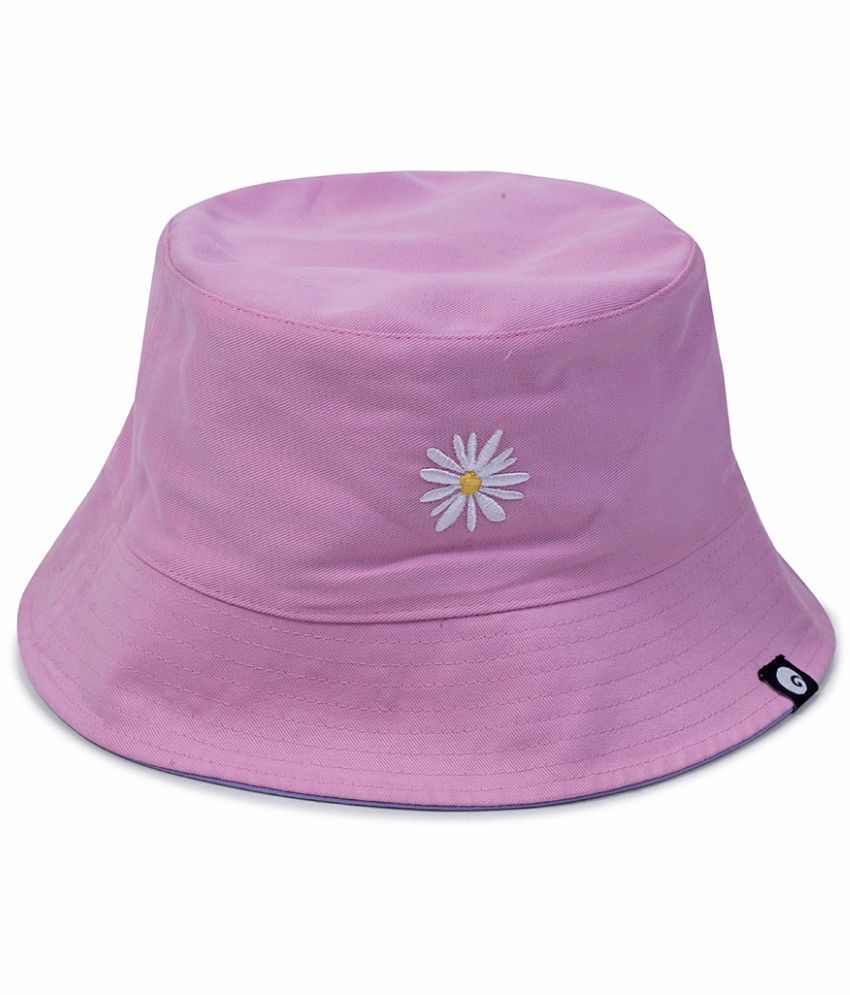     			Omtex Pink Cotton Women's Hat ( Pack of 1 )