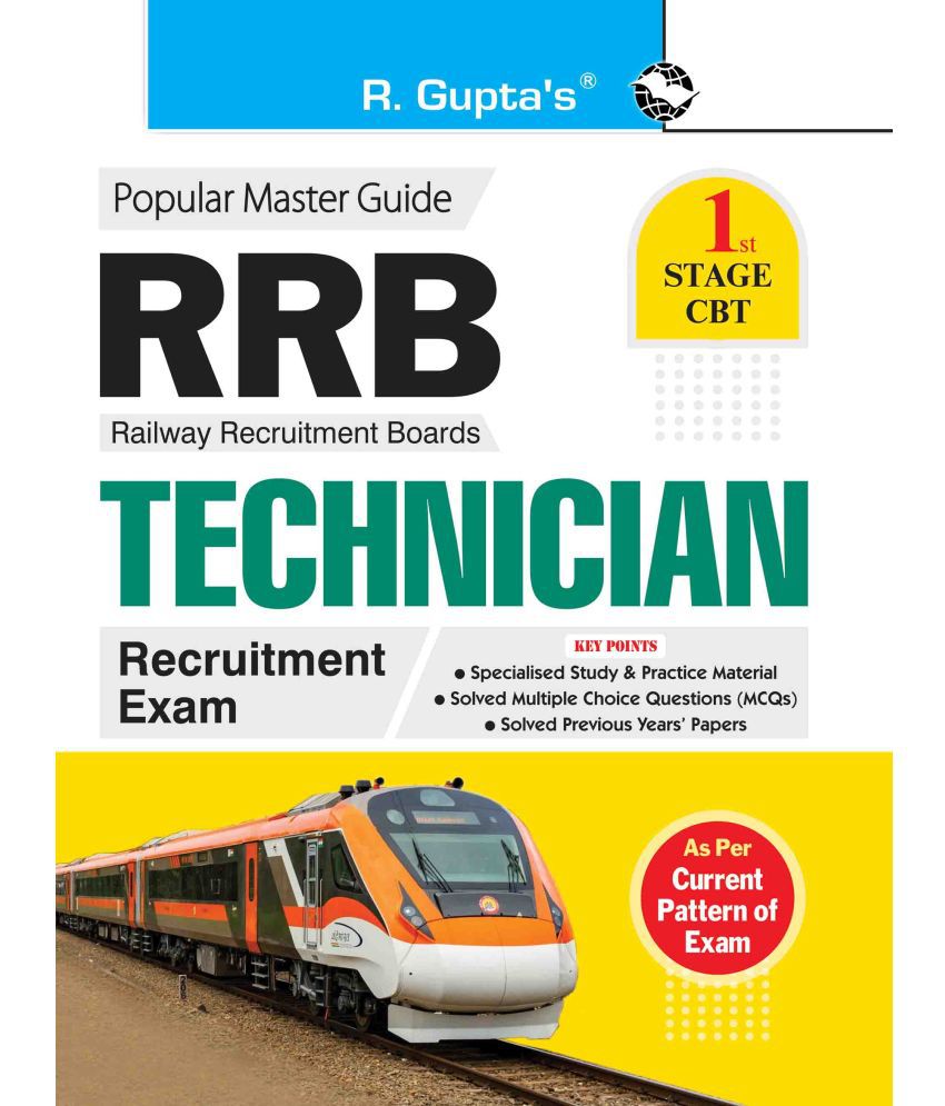     			RRB: Technician – 1st Stage CBT Recruitment Exam Guide
