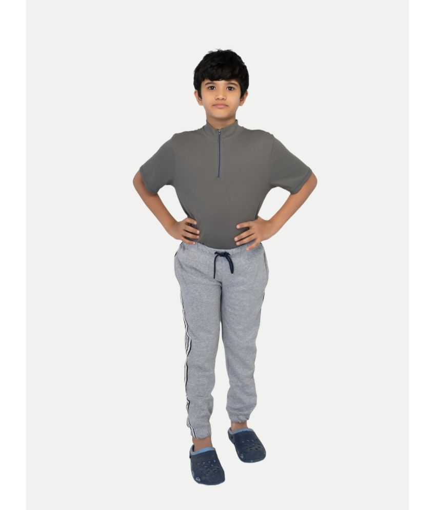     			Radprix Grey Cotton Blend Boys Trackpant ( Pack of 1 )