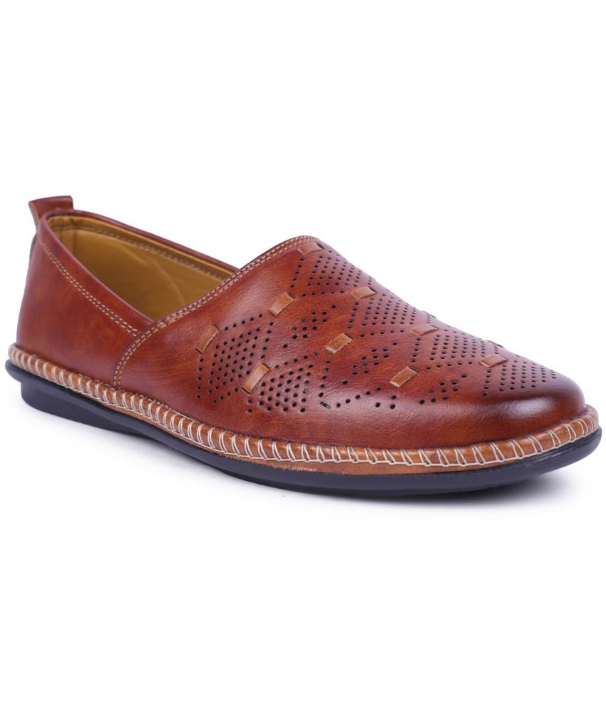     			Rimezs Rust Men's Designer Shoes