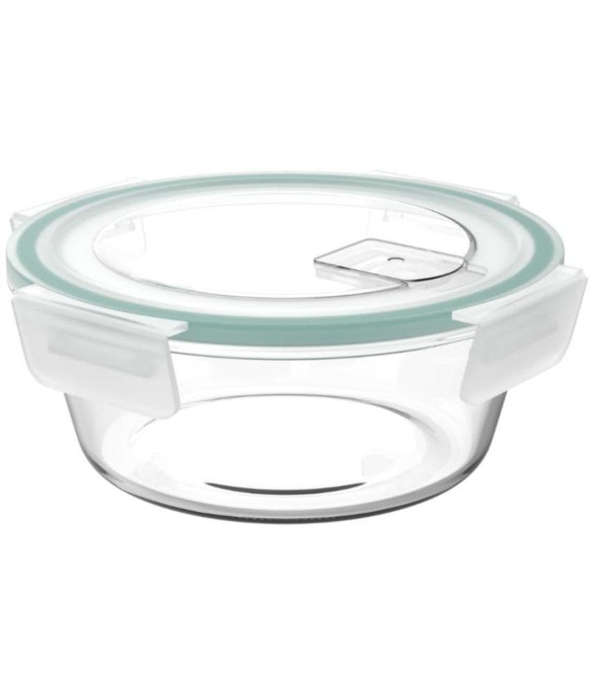     			Rioware Glass container Glass Transparent Food Container ( Set of 1 )