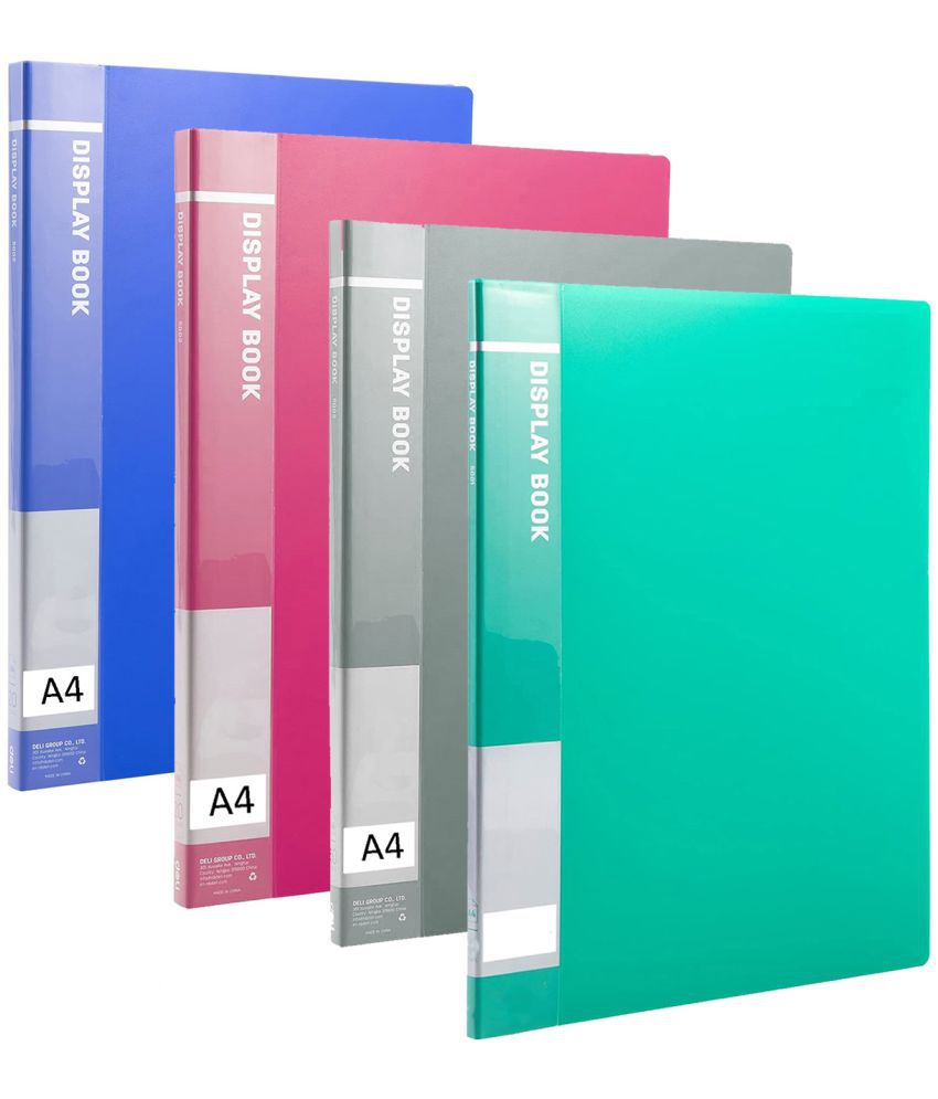    			Sb Grand Assorted/Multicolour Certificate File ( Pack of 4 )
