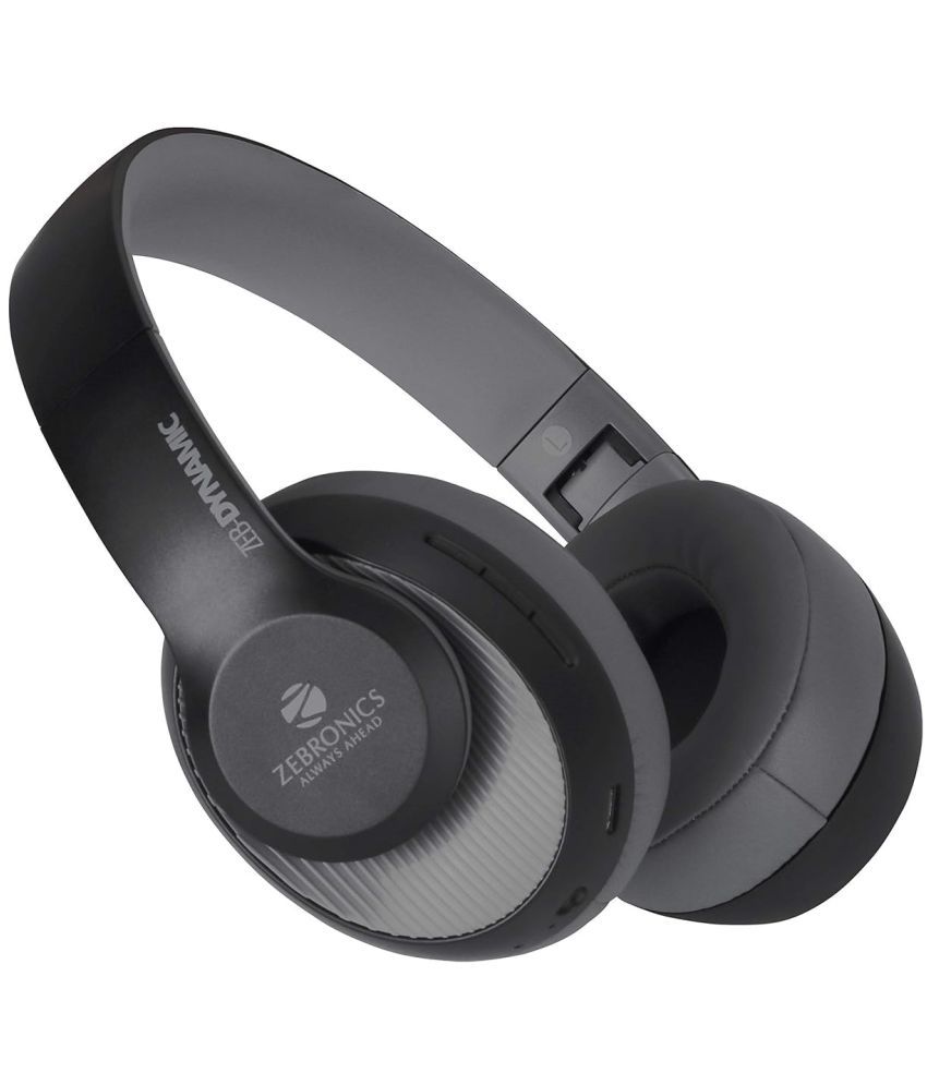 Zebronics Zeb-Dynamic Bluetooth Bluetooth Headphone Over Ear 34 Hours Playback...