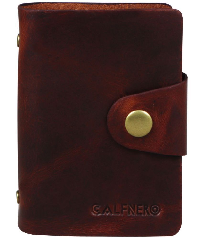     			Calfnero Leather Card Holder ( Pack 1 )