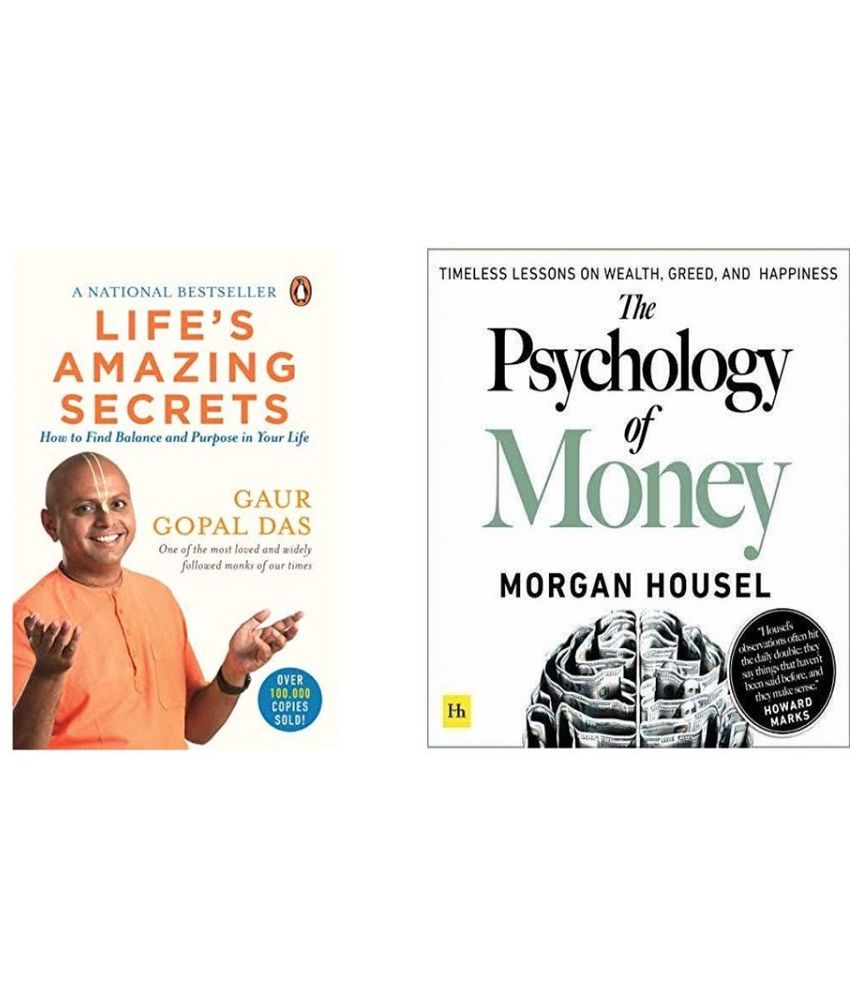     			( Combo of 2 books ) The Psychology of Money & LIFES AMAZING SECRETS - paperback