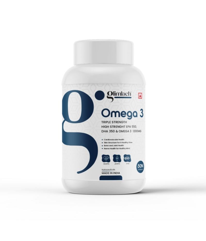     			GLIMLACH - Omega-3 Fatty Acids Softgel ( Pack of 1 )