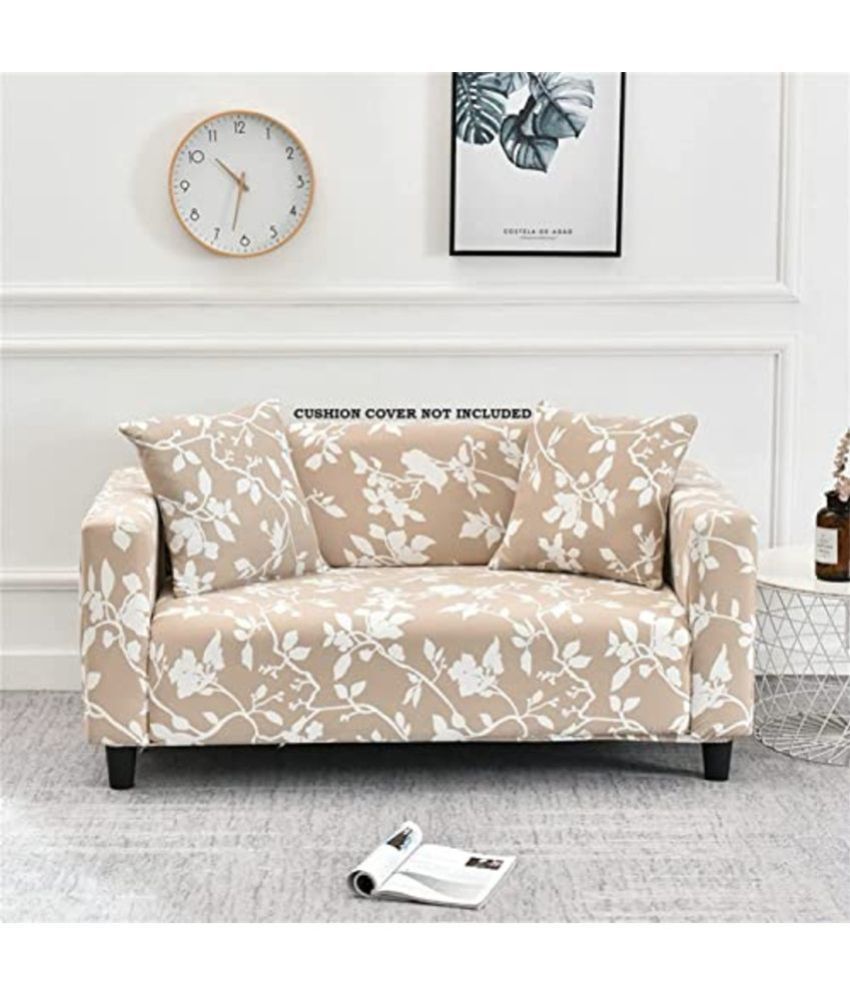     			House Of Quirk 1 Seater Polyester Sofa Cover ( Pack of 1 )