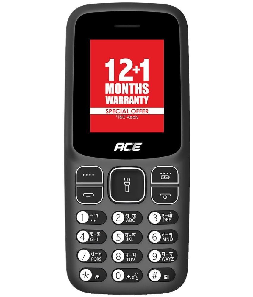    			itel ACE 2 NO Charger Dual SIM Feature Phone Black