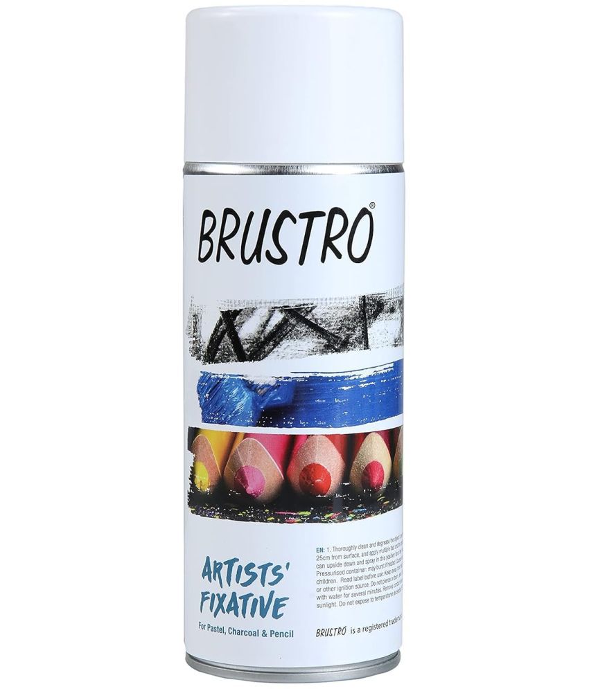     			Brustro Artists fixative 400 ml spray can