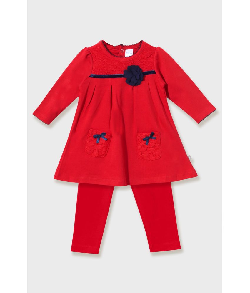     			Infant Girls Frock with Leggings
