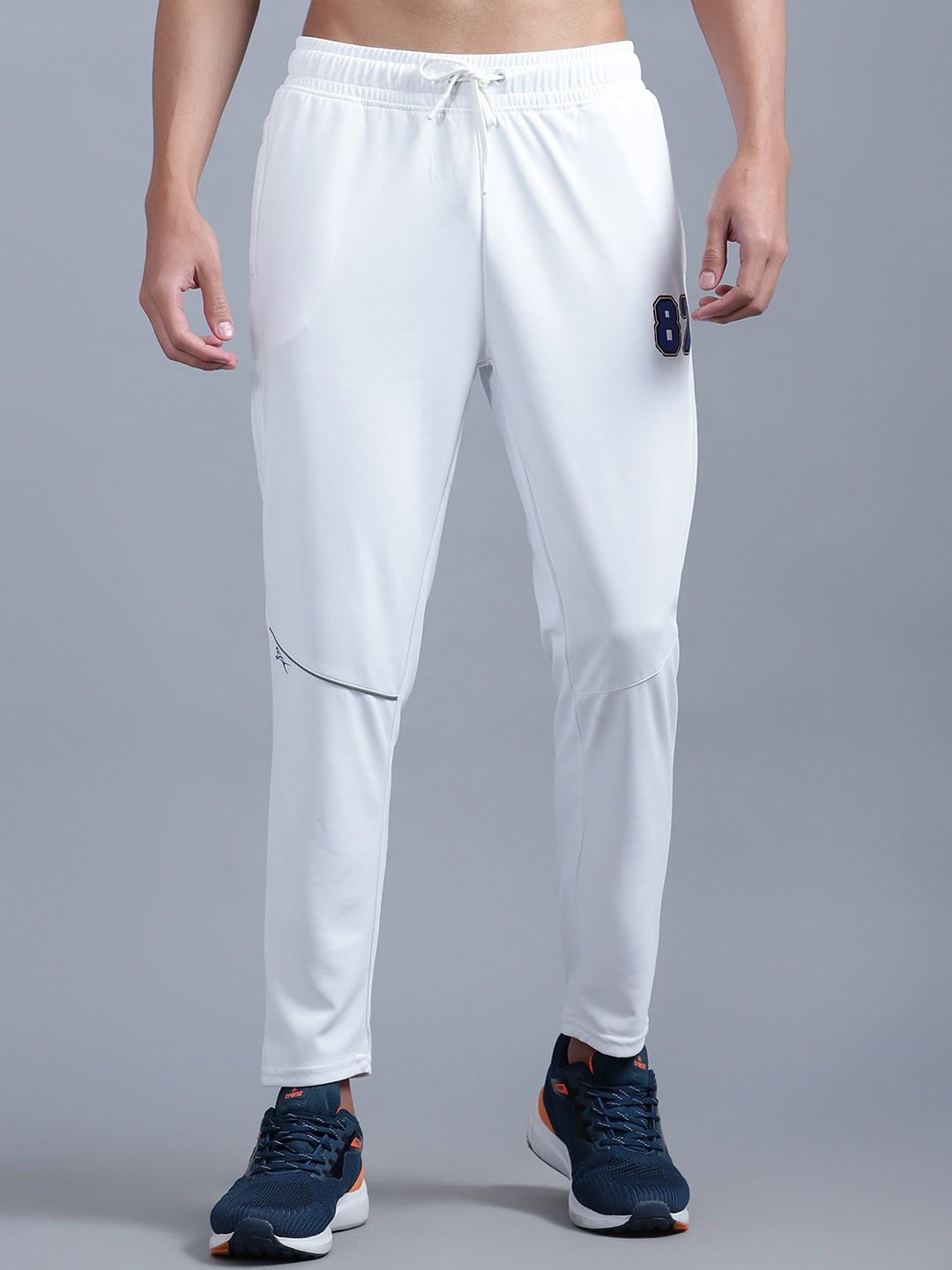     			Shiv Naresh White Polyester Men's Trackpants ( Pack of 1 )