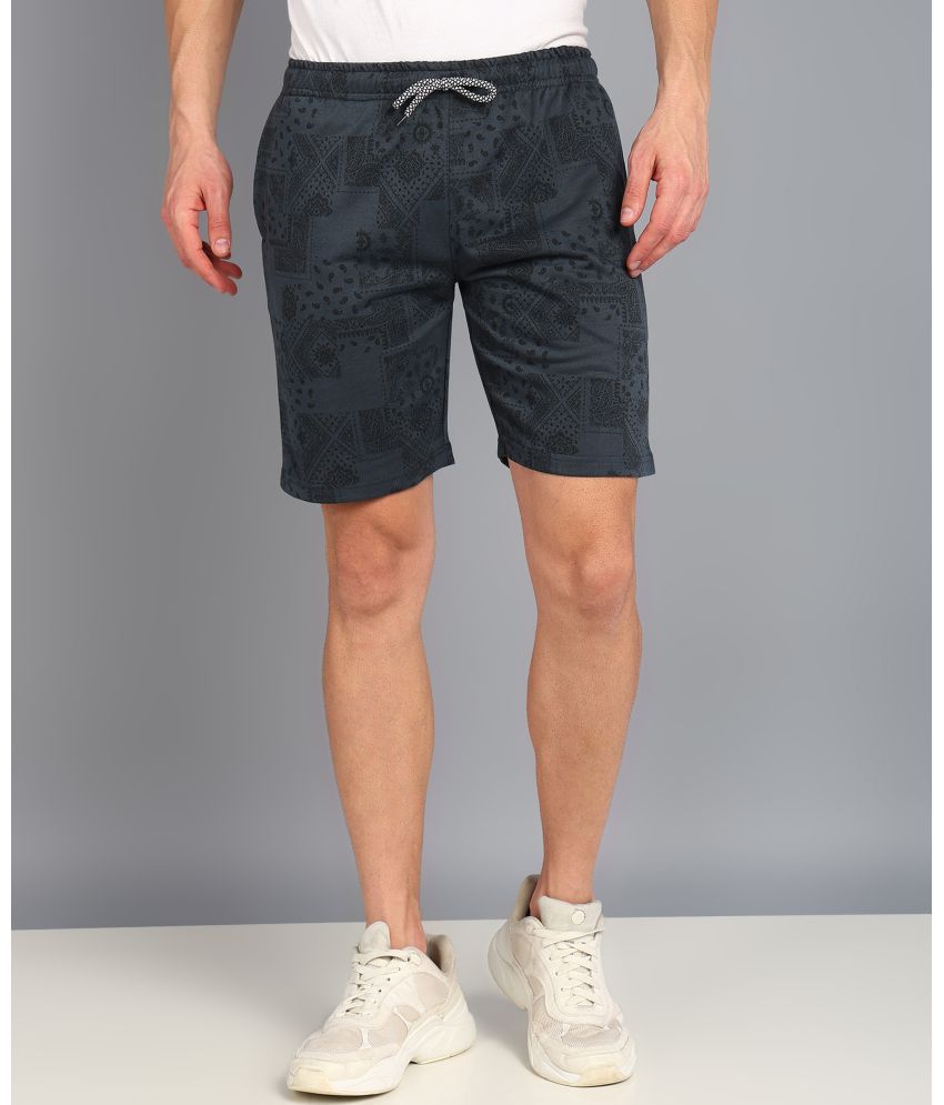     			XFOX Grey Blended Men's Shorts ( Pack of 1 )