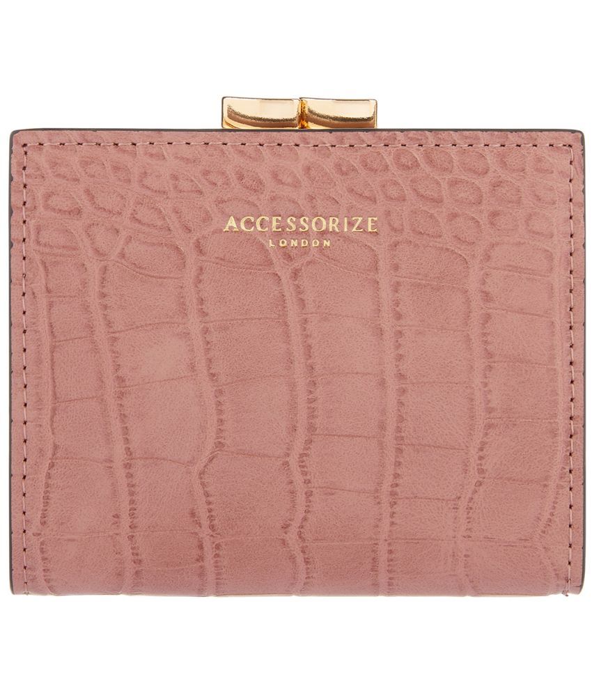     			Accessorize London PU Pink Women's Regular Wallet ( Pack of 1 )