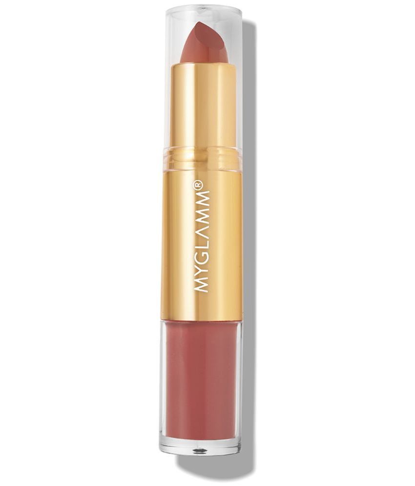     			MyGlamm Super Duo Lipstick - Spicy Nude