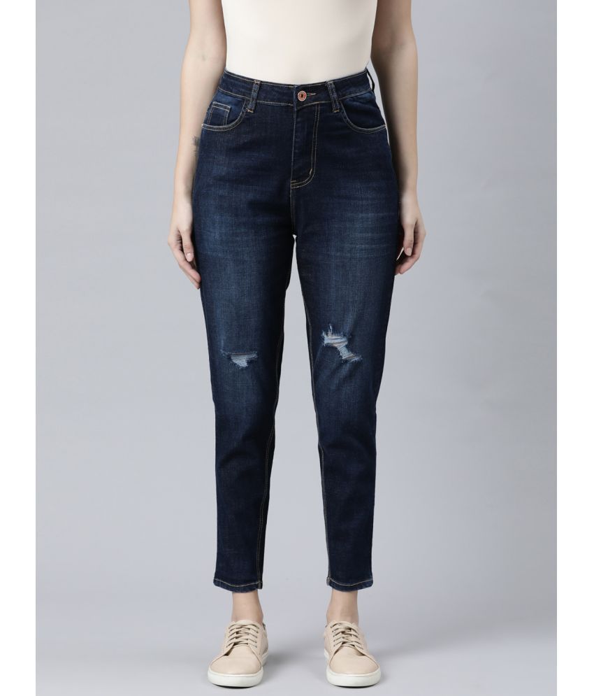     			Zheia - DeepBlue Denim Skinny Fit Women's Jeans ( Pack of 1 )