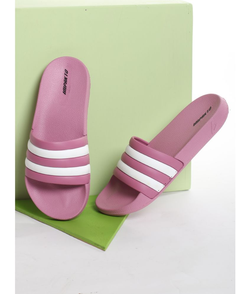     			Impakto Purple Women's Slide