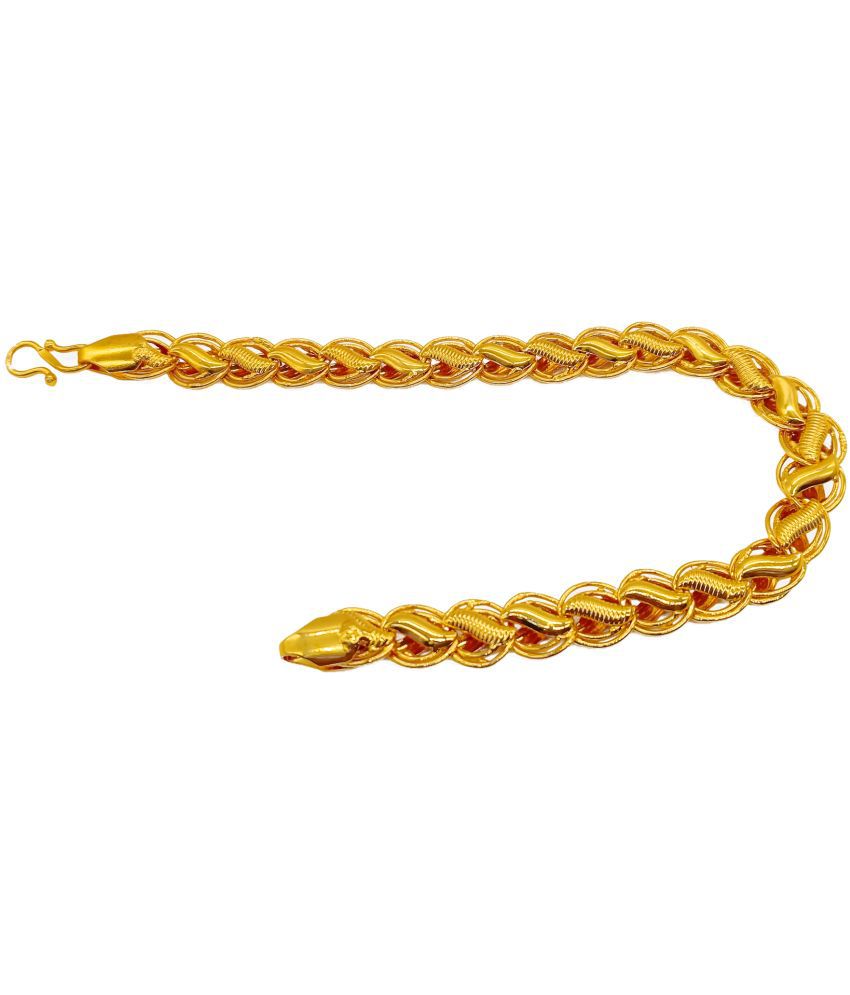     			JIPPA Gold Bracelet ( Pack of 1 )
