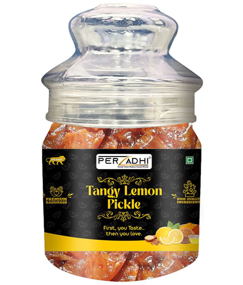     			Perzadhi Tangy Lemon Pickle | Nimbu Ka Achar | Pure & Tasty Fruit & Vegetable Pickle 450 g