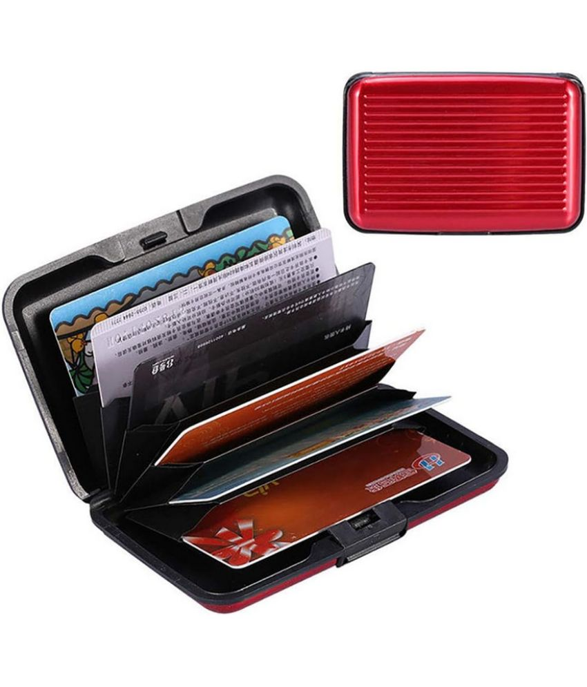     			TISYAA Aluminium Card Holder ( Pack 1 )