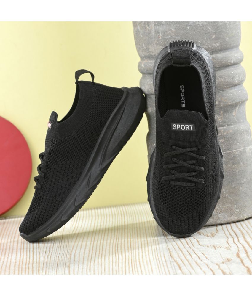     			Birde - Black Boy's Sneakers ( 1 Pair )