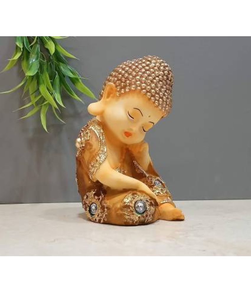     			BECKON VENTURE Samadhi Buddha Showpiece 18 cm - Pack of 1