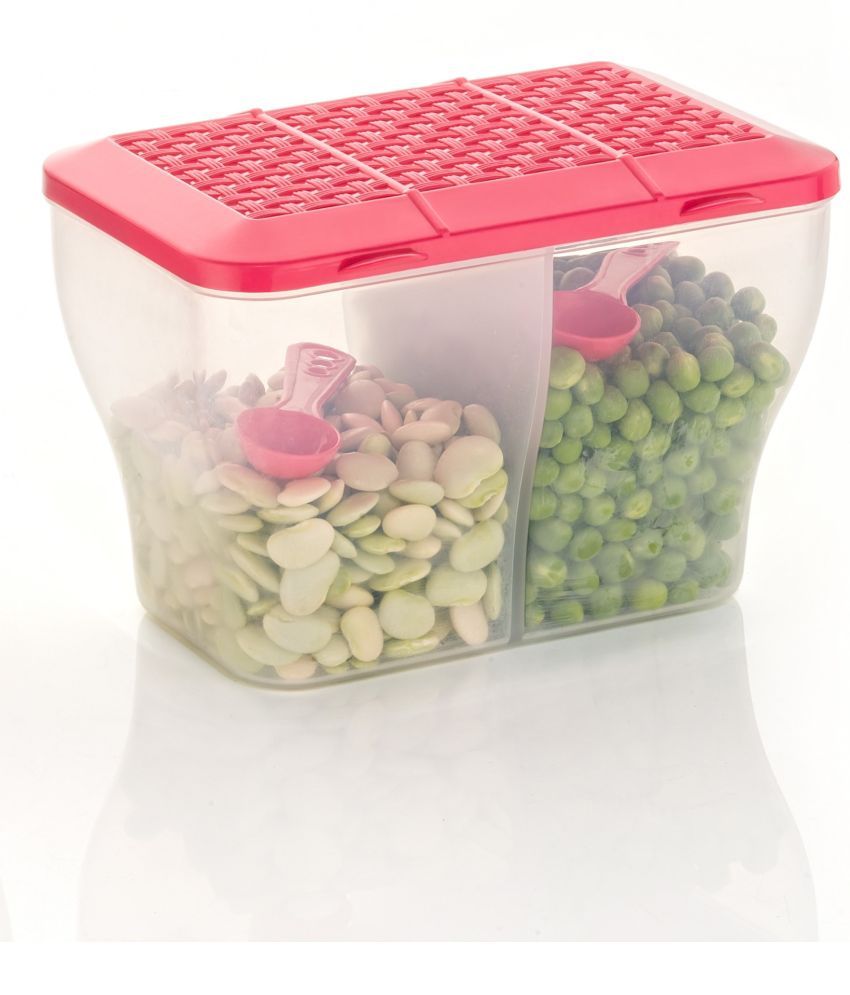     			FIT4CHEF Fridge Organizer PET Pink Utility Container ( Set of 1 )