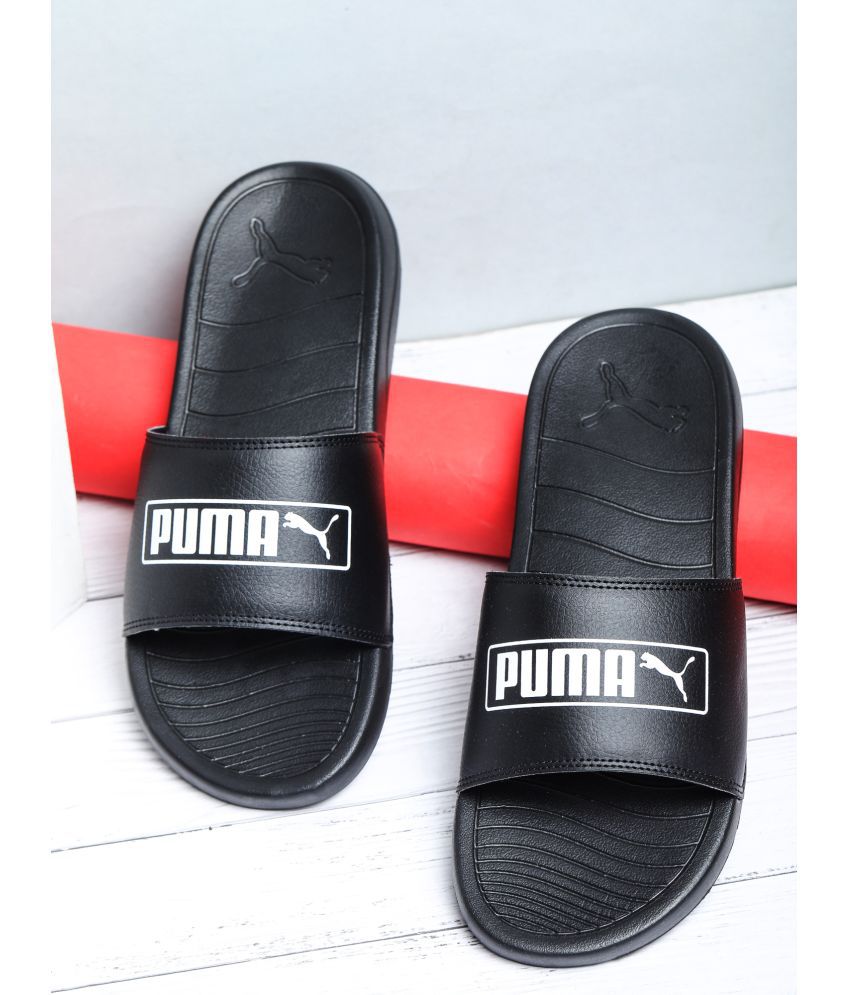     			Puma Black Men's Slide Flip Flop
