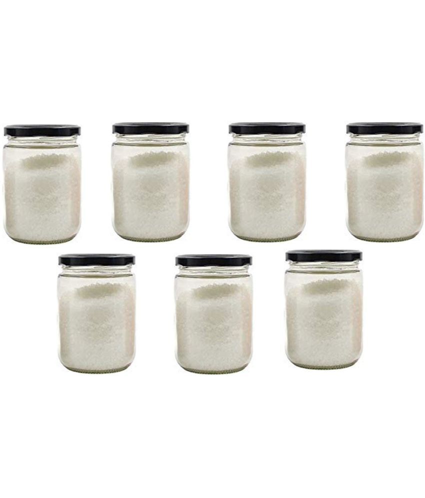     			AFAST Glass Container Glass Transparent Utility Container ( Set of 7 )