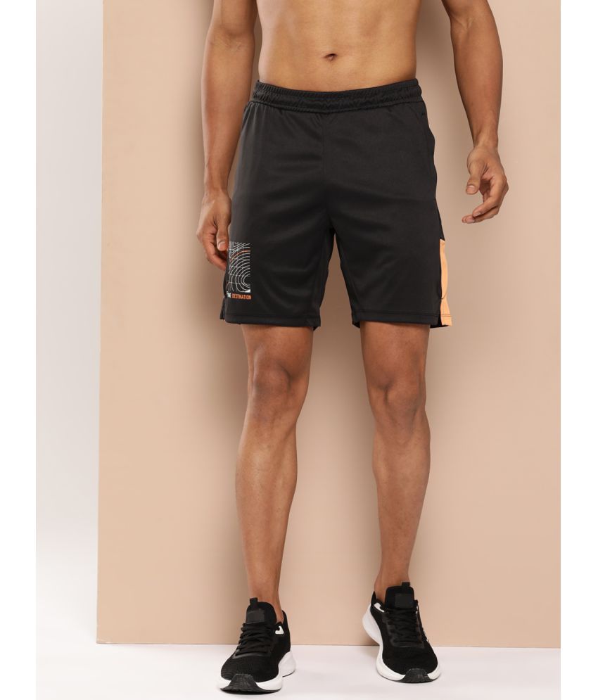     			Alcis Black Polyester Men's Running Shorts ( Pack of 1 )