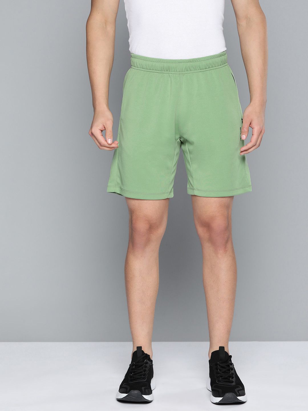     			Alcis Green Polyester Men's Running Shorts ( Pack of 1 )