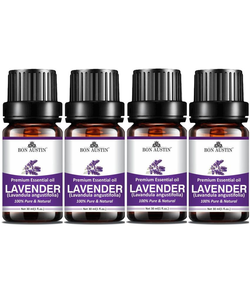     			Bon Austin Lavender Essential Oil Aromatic 30 mL ( Pack of 4 )