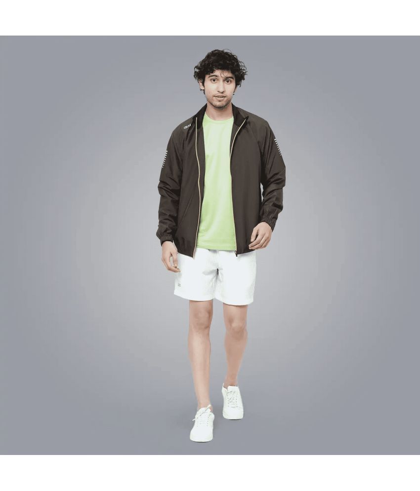     			Dida Sportswear Olive Polyester Men's Tennis & Badminton Jacket ( Pack of 1 )