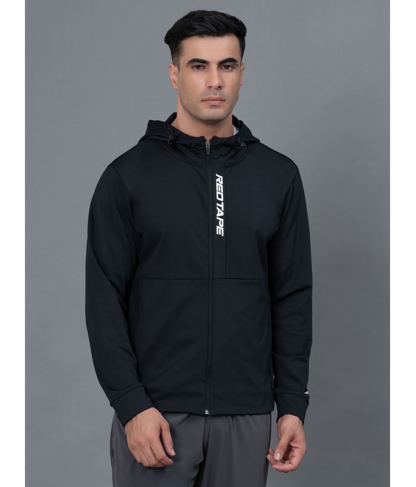     			Red Tape Black Blended Men's Fitness Sweatshirt ( Pack of 1 )