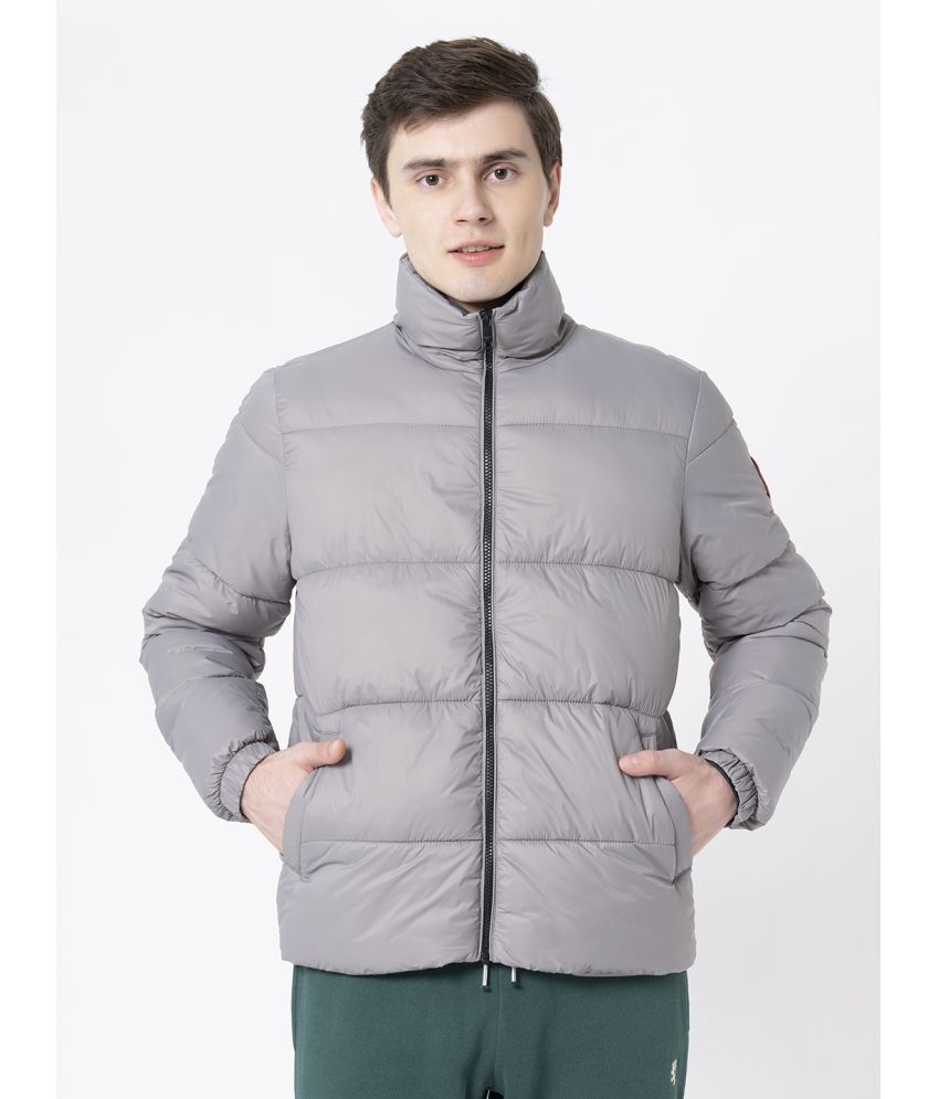     			Red Tape Nylon Men's Puffer Jacket - Grey ( Pack of 1 )