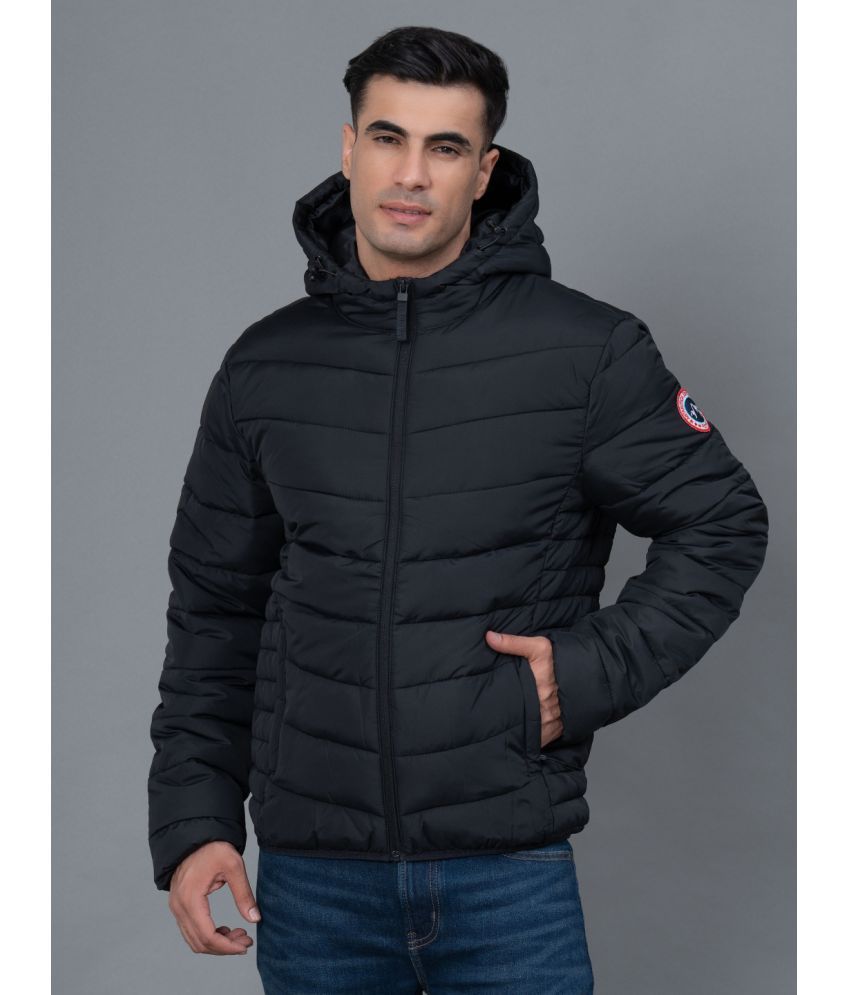     			Red Tape Polyester Blend Men's Puffer Jacket - Black ( Pack of 1 )