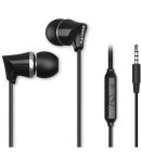 Philips TAE1136 Type C Wired Earphone In Ear Powerfull Bass Black