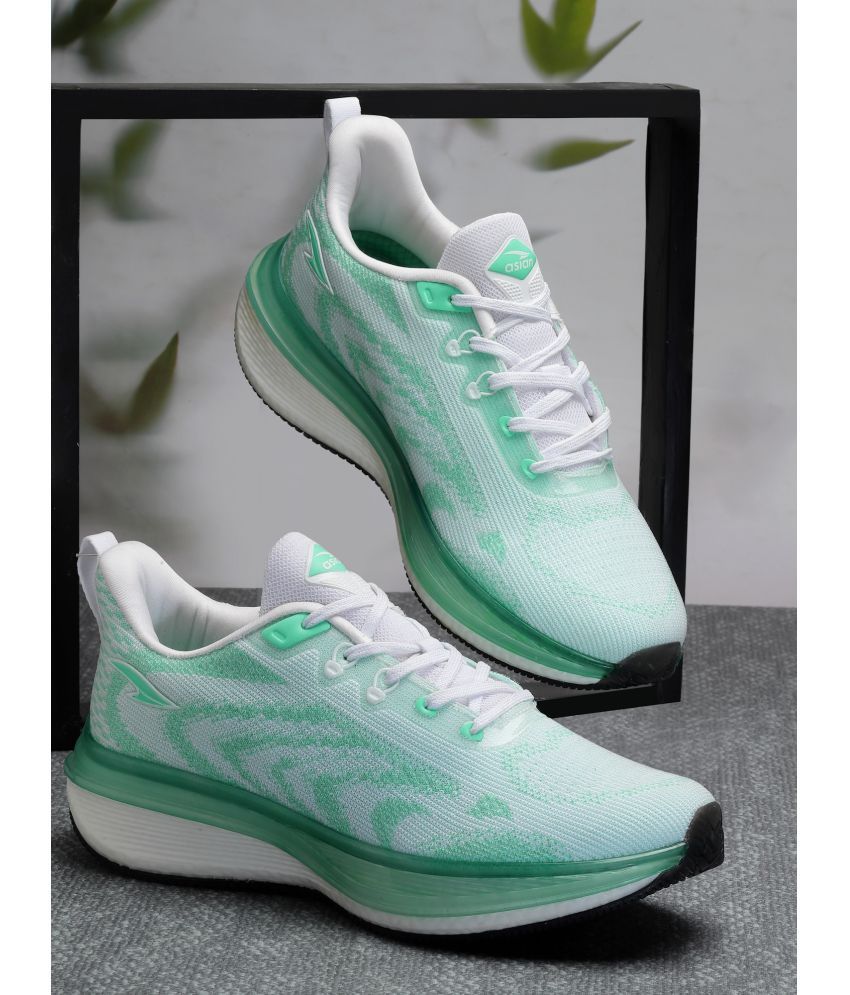     			ASIAN LIGHTFOAM-02 Green Men's Sports Running Shoes