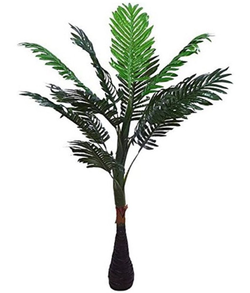     			Green plant indoor - Green Palm Artificial Tree ( Pack of 1 )